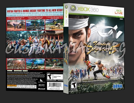 Virtua Fighter 5 dvd cover