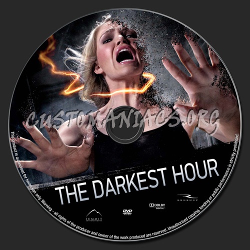 The Darkest Hour dvd label