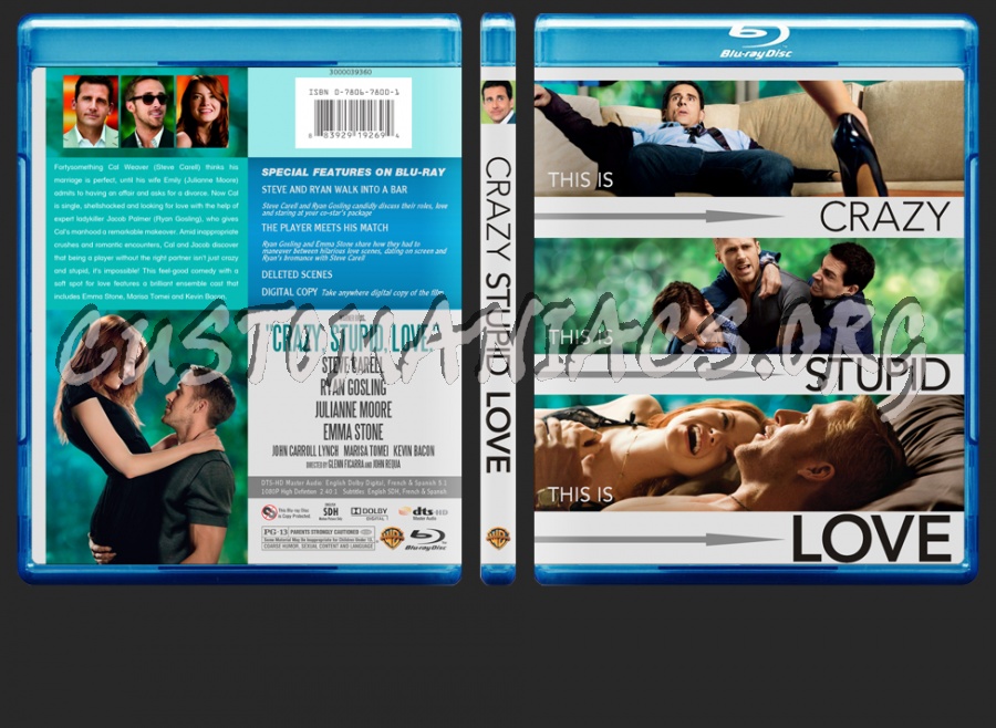 Crazy Stupid love blu-ray cover