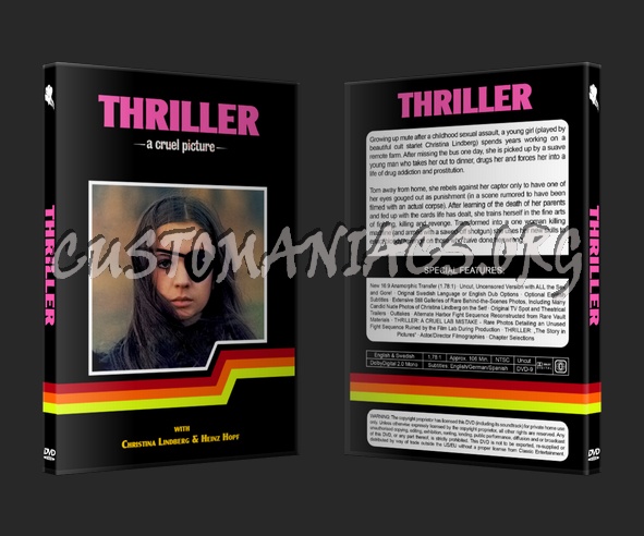 Thriller - A Cruel Picture dvd cover