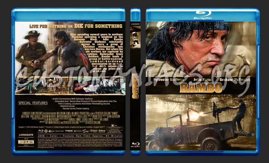 Rambo blu-ray cover