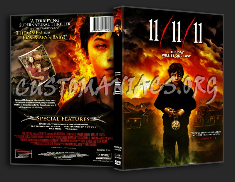 11/11/11 dvd cover