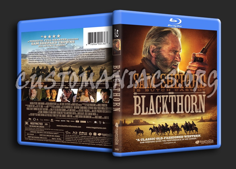 Blackthorn blu-ray cover