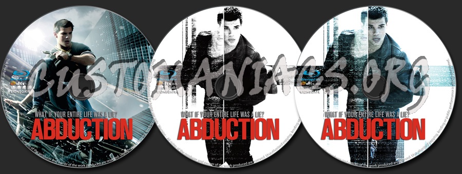 Abduction blu-ray label