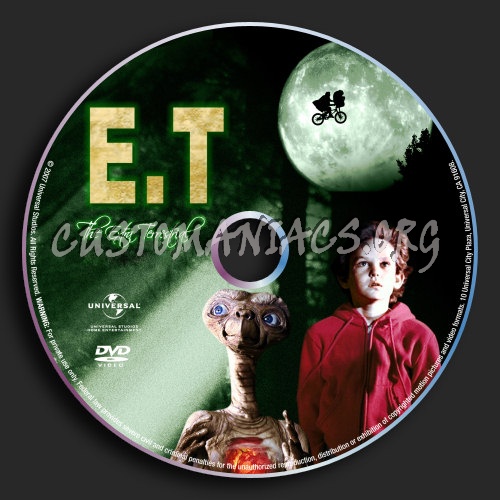 E.T.: The Extra-Terrestrial dvd label