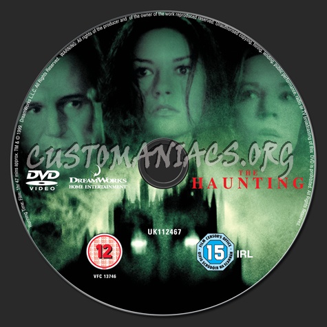 The Haunting dvd label