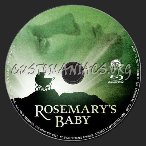 Rosemary's Baby blu-ray label