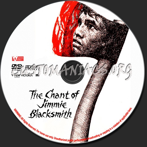 The Chant Of Jimmie Blacksmith dvd label