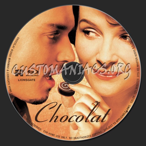 Chocolat blu-ray label