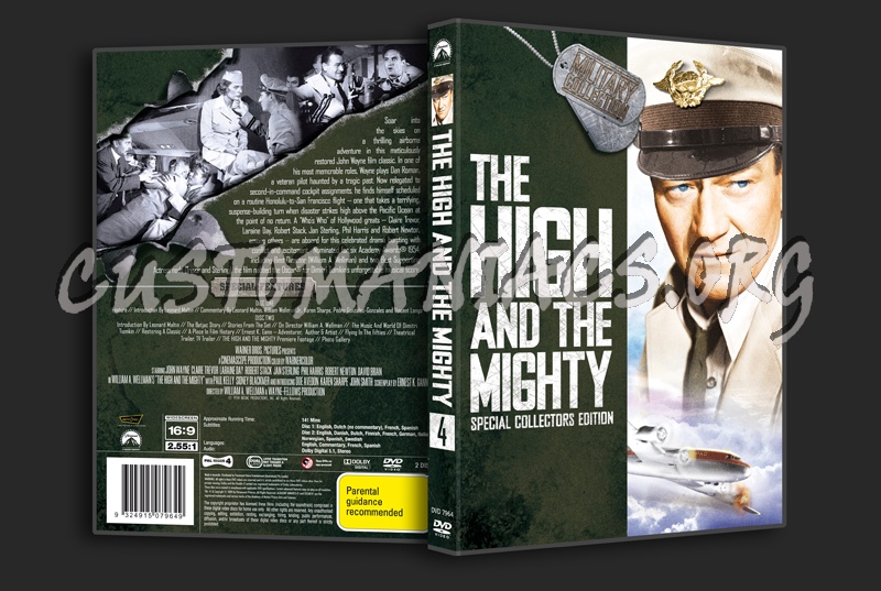 The High and the Mighty dvd cover