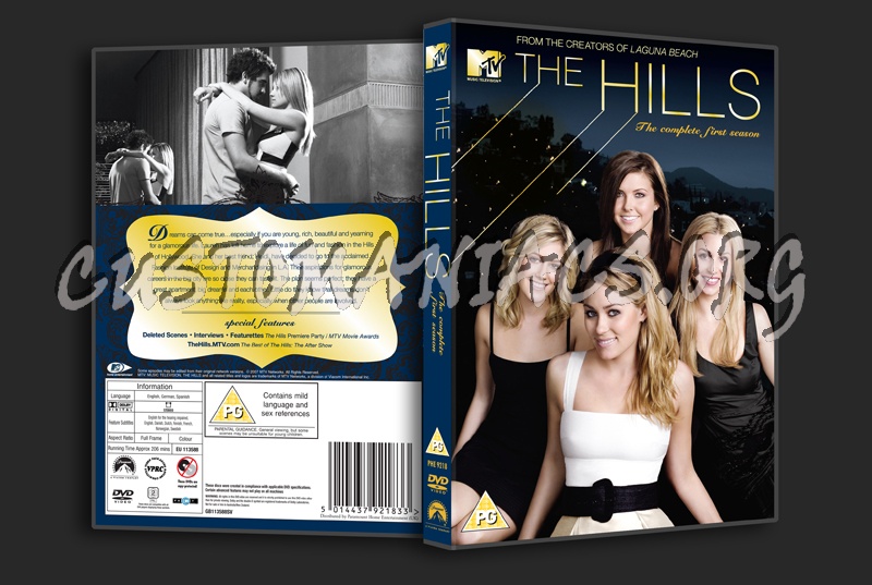 The Hills Season 1 dvd cover