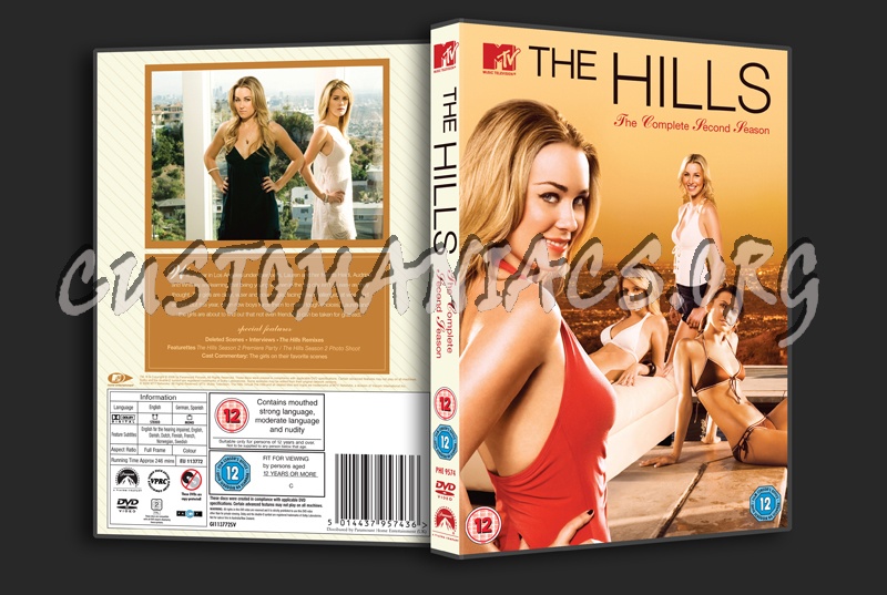 The Hills Season 2 dvd cover