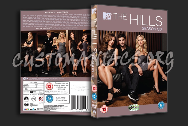 The Hills Season 6 dvd cover