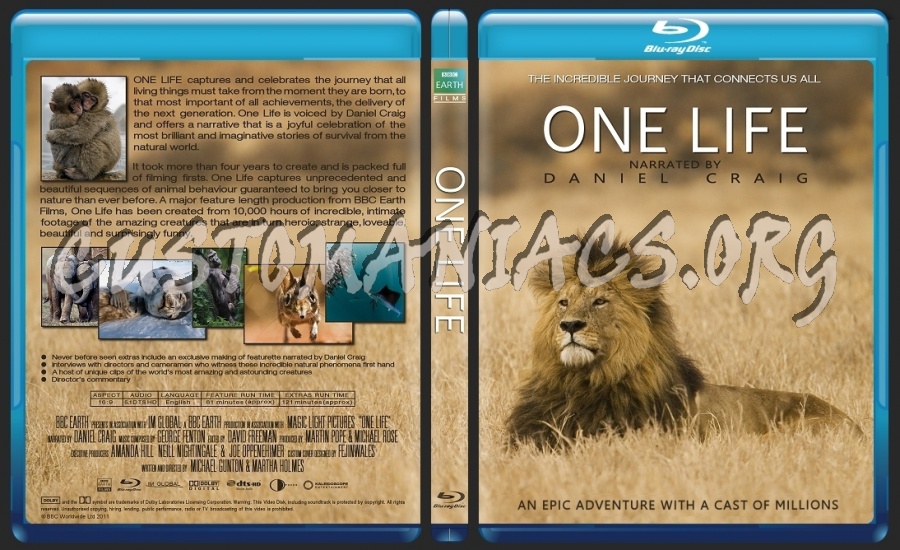 One Life BBC blu-ray cover