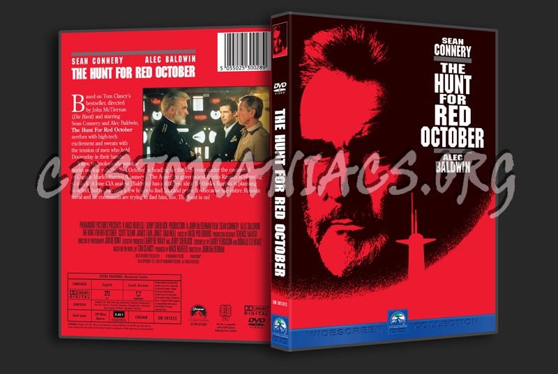 The Hunt for Red October dvd cover