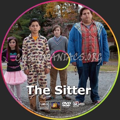 The Sitter dvd label