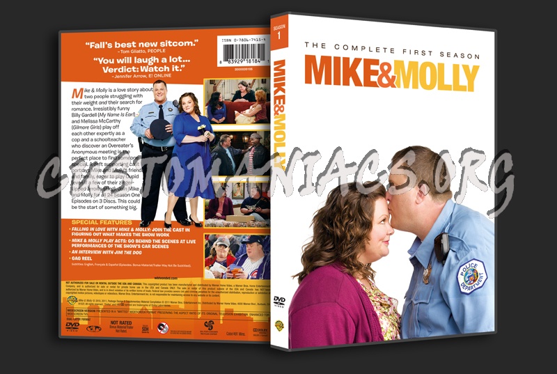 Mike & Molly Season 1 dvd cover