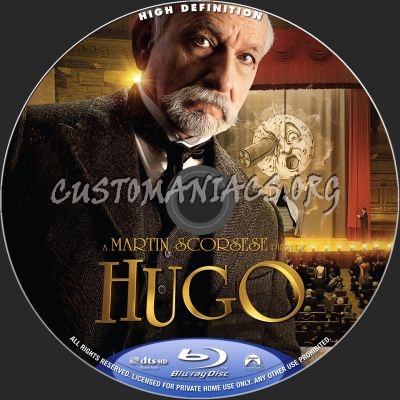 Hugo blu-ray label