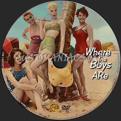 Where the Boys Are dvd label