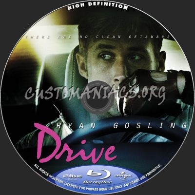 Drive blu-ray label