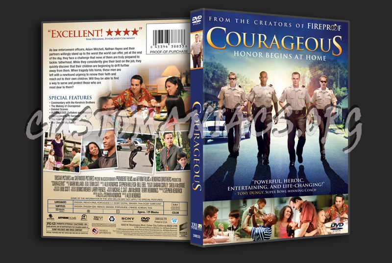 Courageous dvd cover