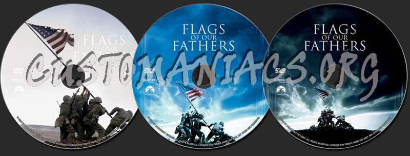 Flags Of Our Fathers dvd label