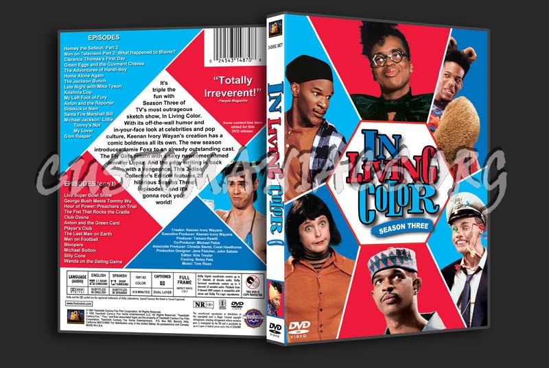 In Living Color - Seasons 1-5 dvd cover