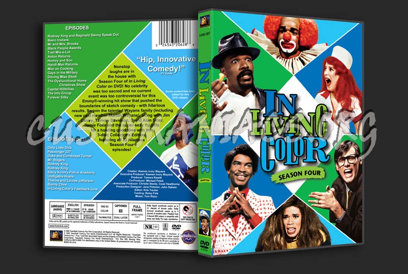 In Living Color - Seasons 1-5 dvd cover