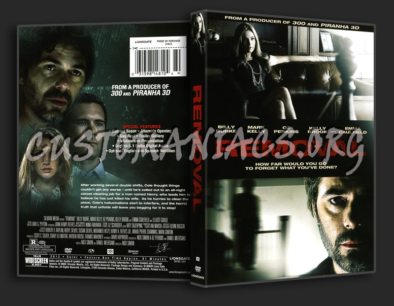 Removal dvd cover