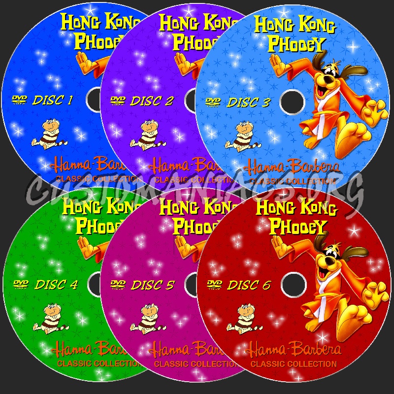 Hong Kong Phooey dvd label