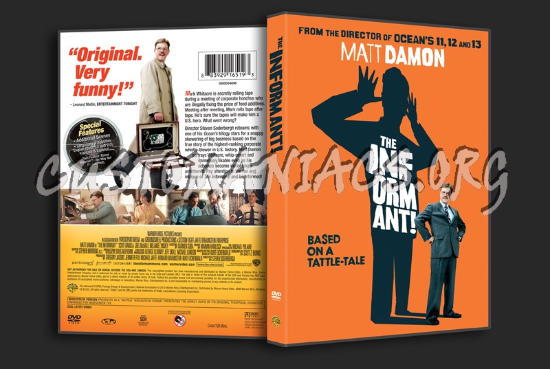 The Informant dvd cover