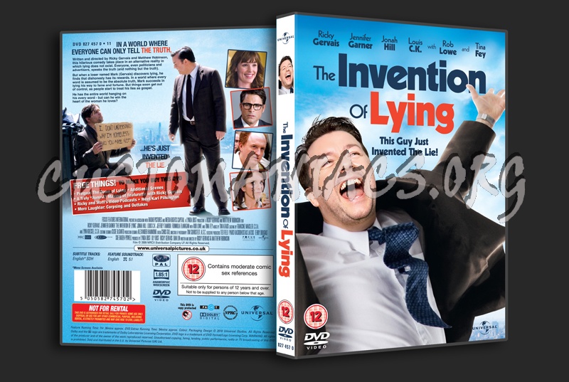 The Invention of Lying dvd cover