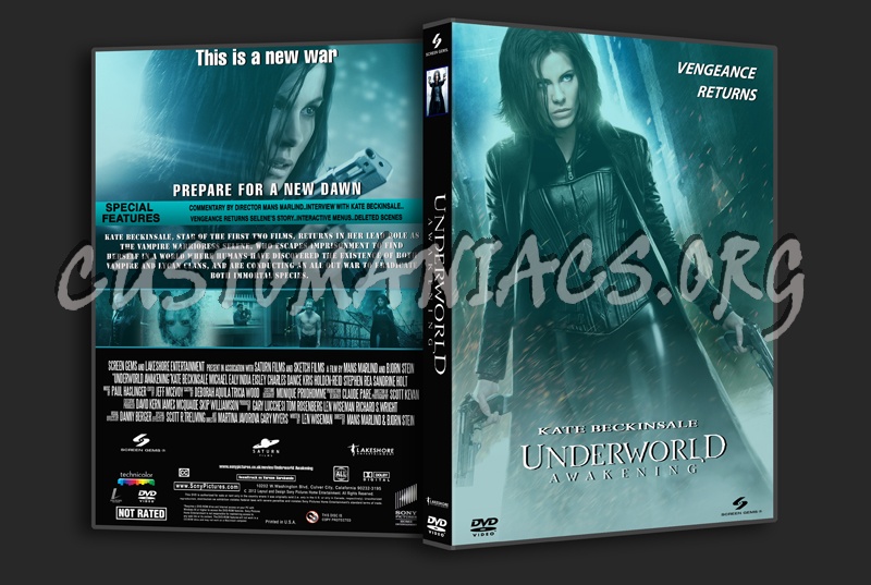 Underworld Awakening dvd cover