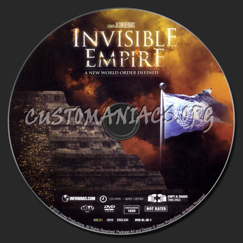 Invisible Empire - A New World Order Defined dvd label