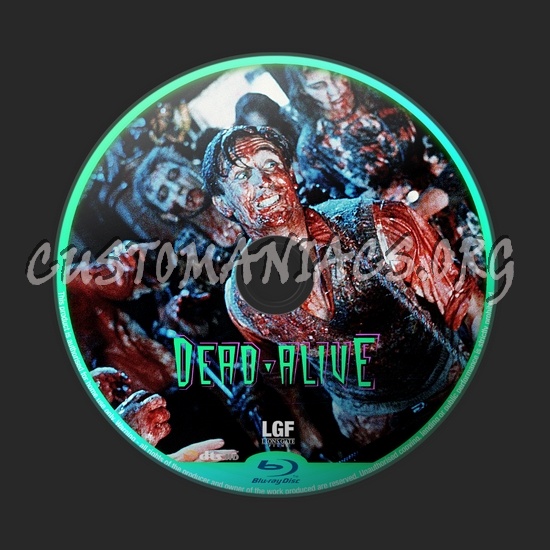 Dead Alive blu-ray label