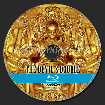 The Devil's Double blu-ray label