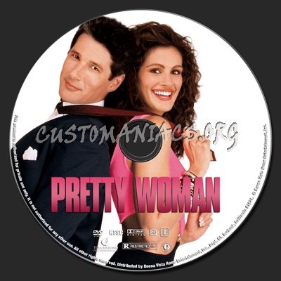 Pretty Woman dvd label