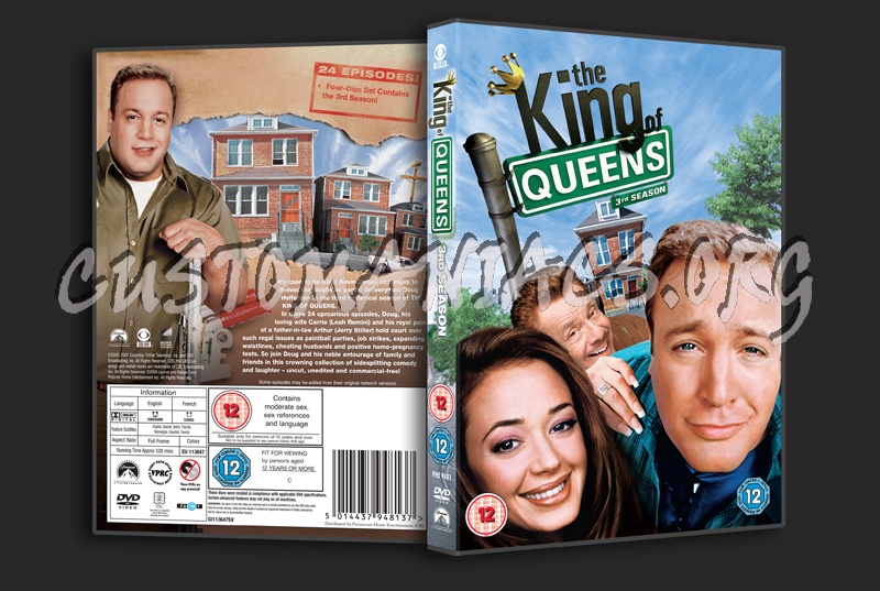 The King of Queens Season 3 dvd cover