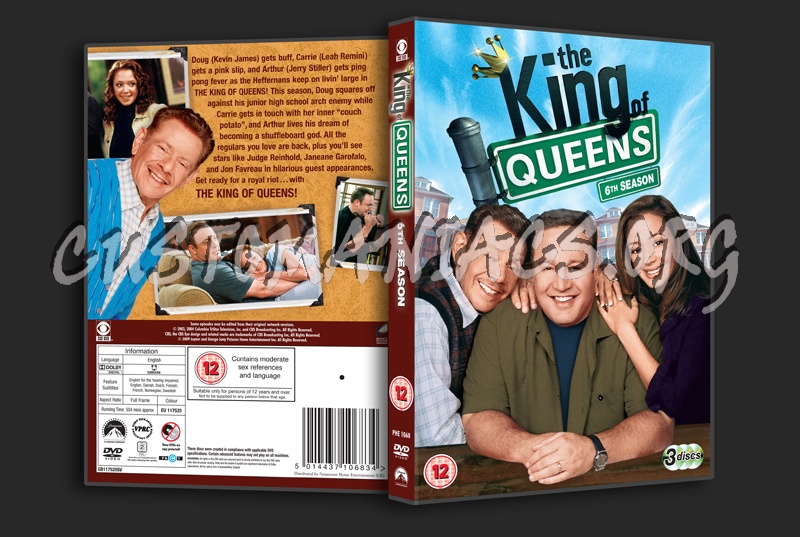 The King of Queens Season 6 dvd cover