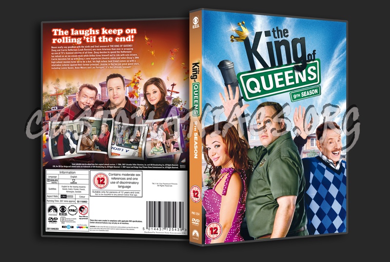 The King of Queens Season 9 dvd cover