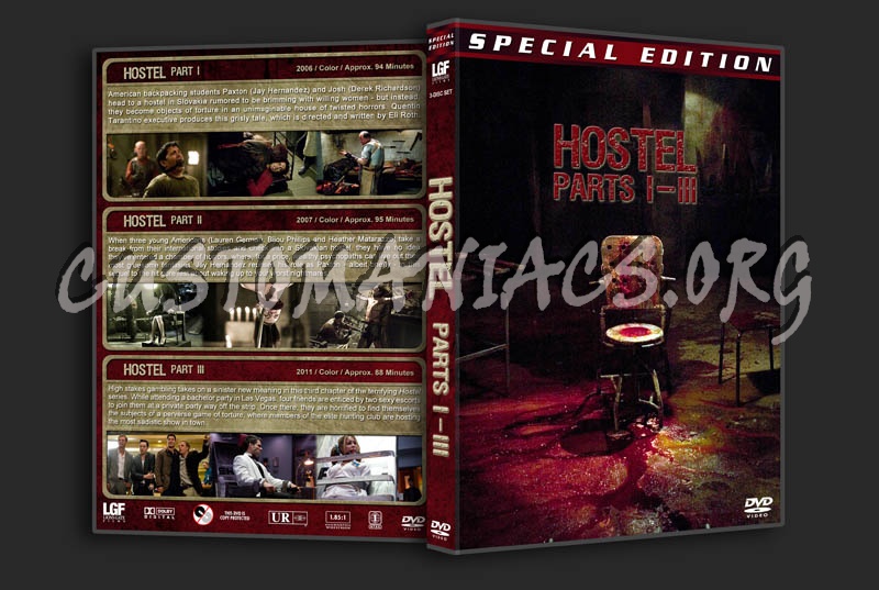 Hostel Trilogy dvd cover