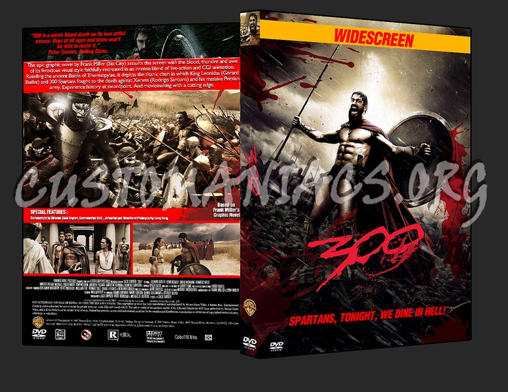 300 dvd cover