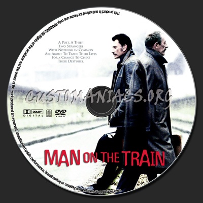 Man On The Train dvd label