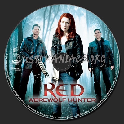 Red: Werewolf Hunter dvd label