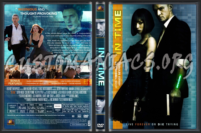 In Time dvd cover