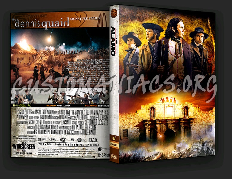 The Alamo dvd cover