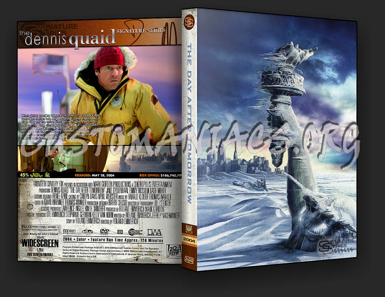 The Day After Tomorrow dvd cover