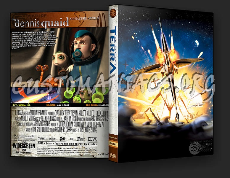 Battle for Terra dvd cover