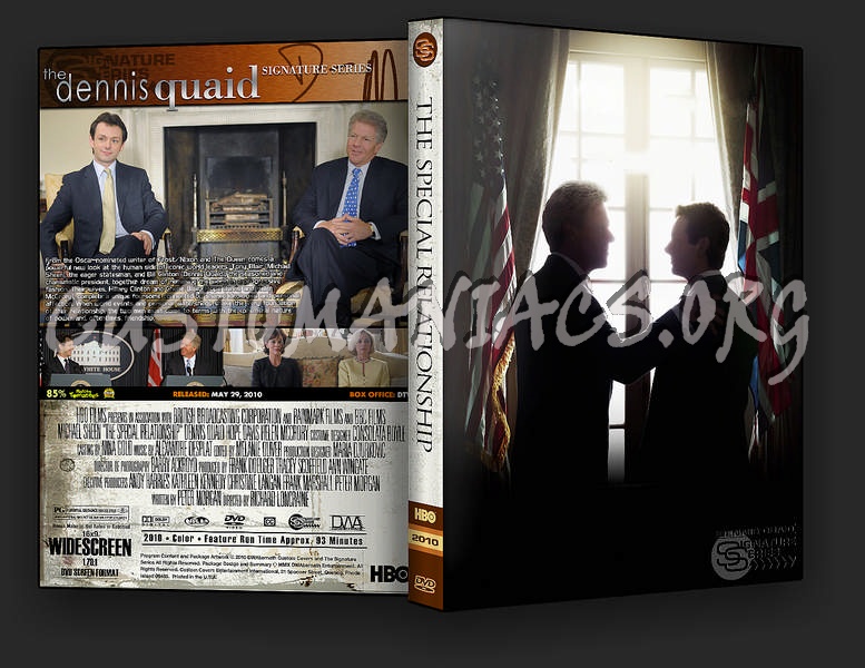 The Special Relationship dvd cover