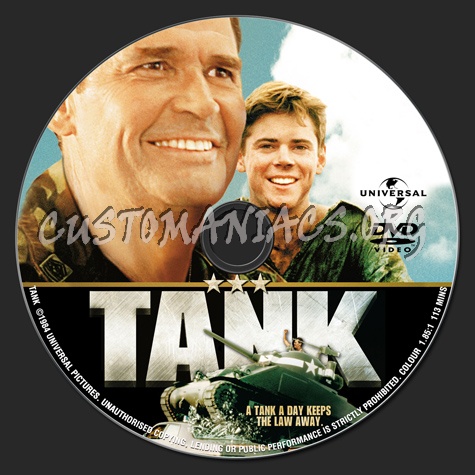 Tank dvd label